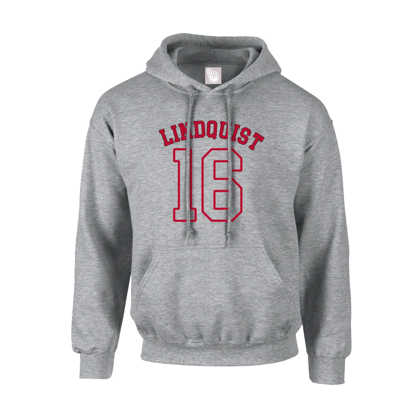 Youth Hoodie — Shirsey Arch in Grey