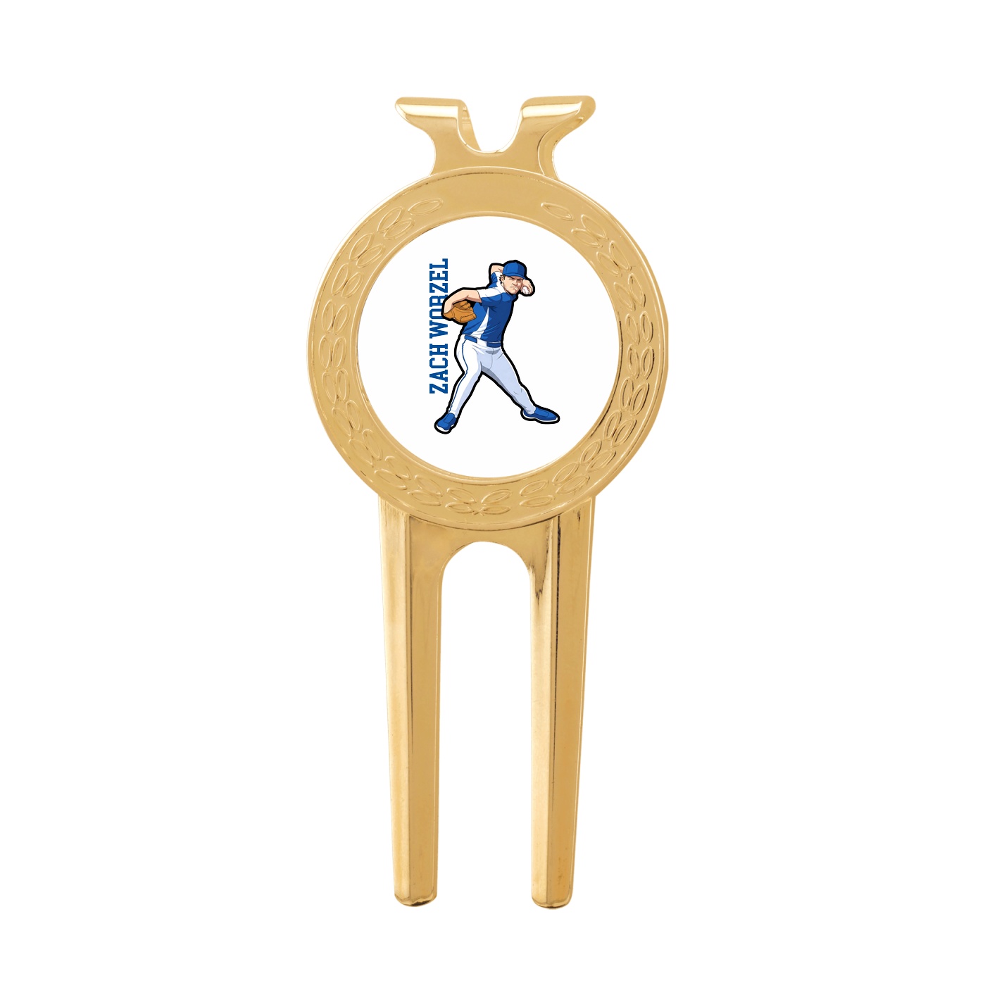 Divot Tool with Ball Marker — Name Vertical in Classic