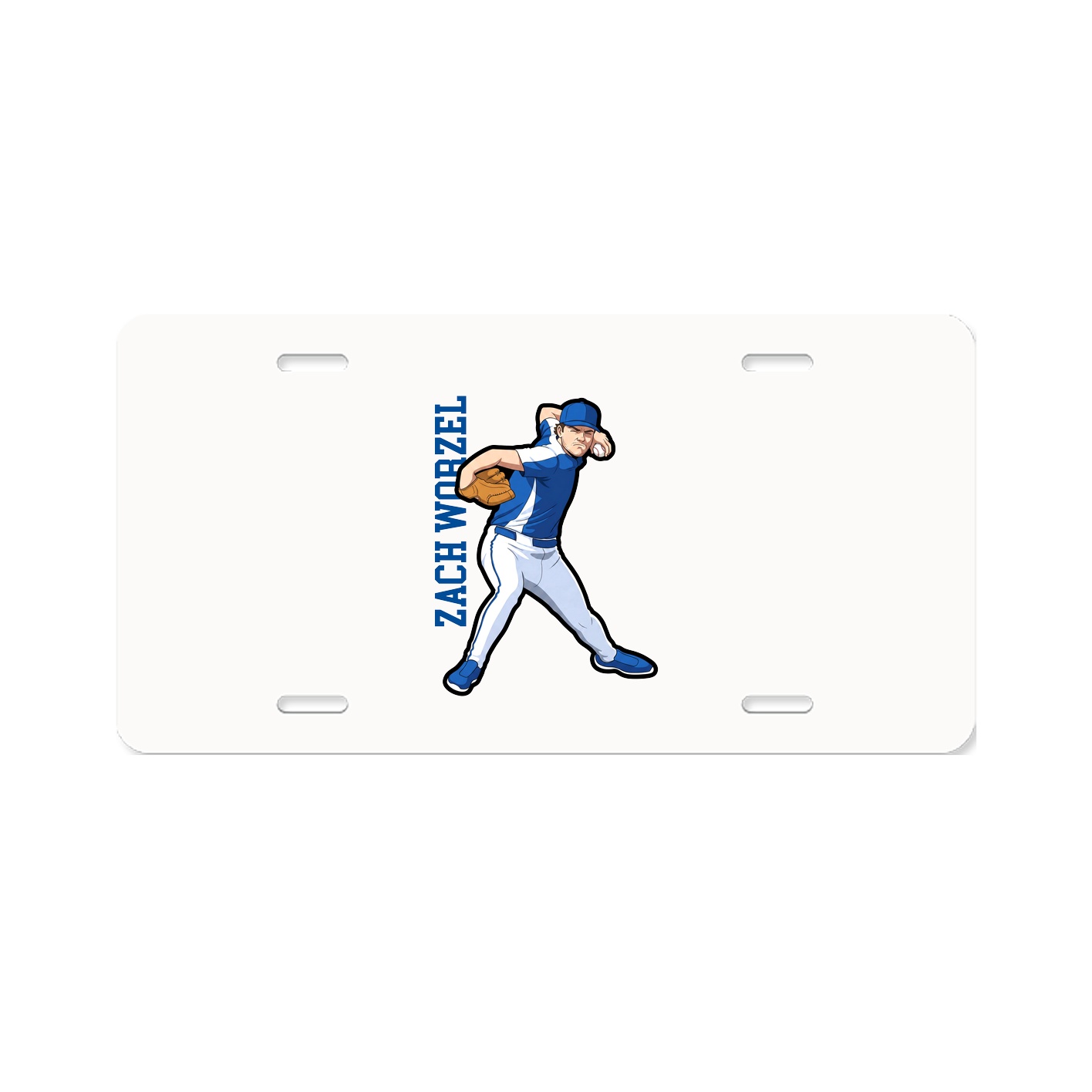 Aluminum License Plate