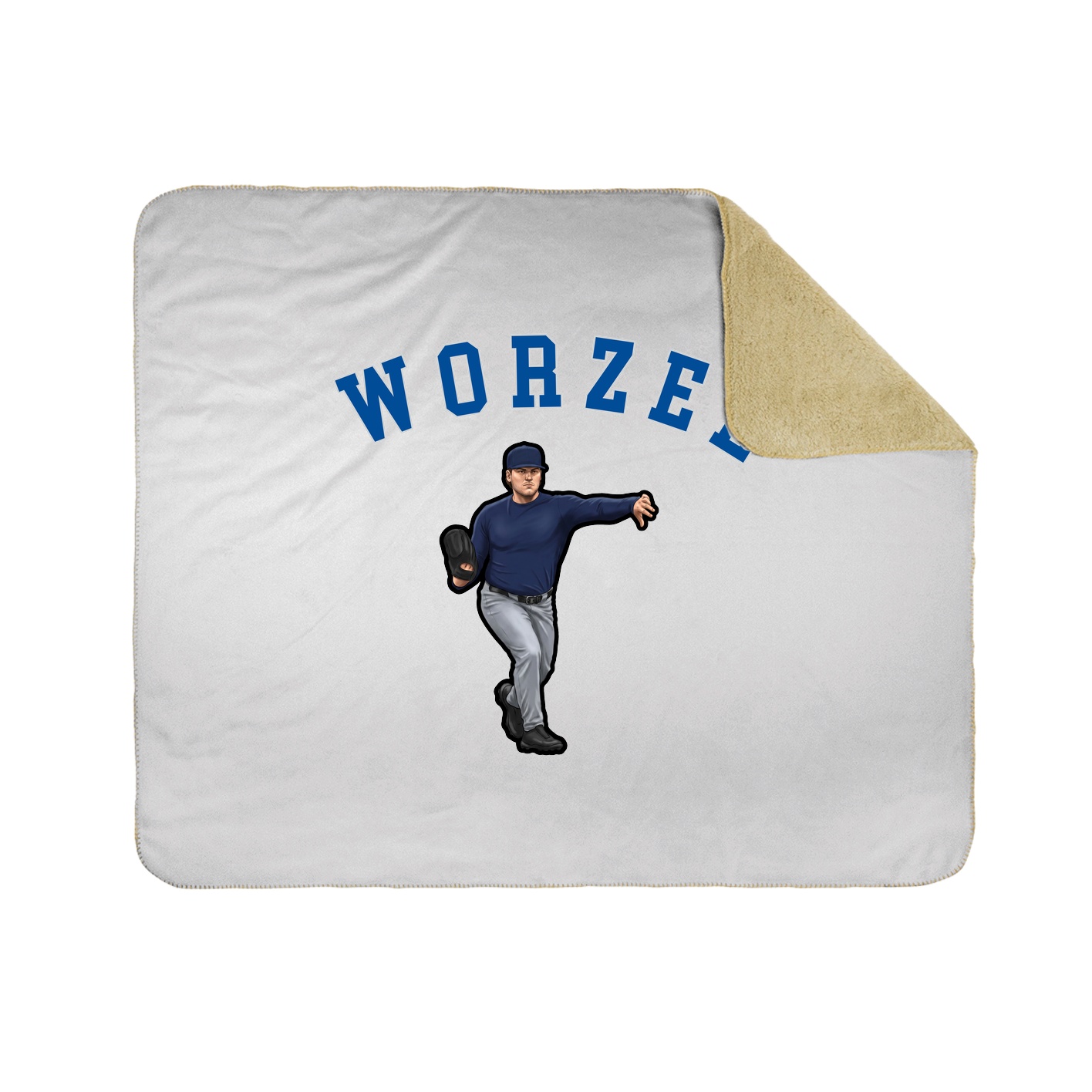 Throw Blanket — Shirsey Arch in White