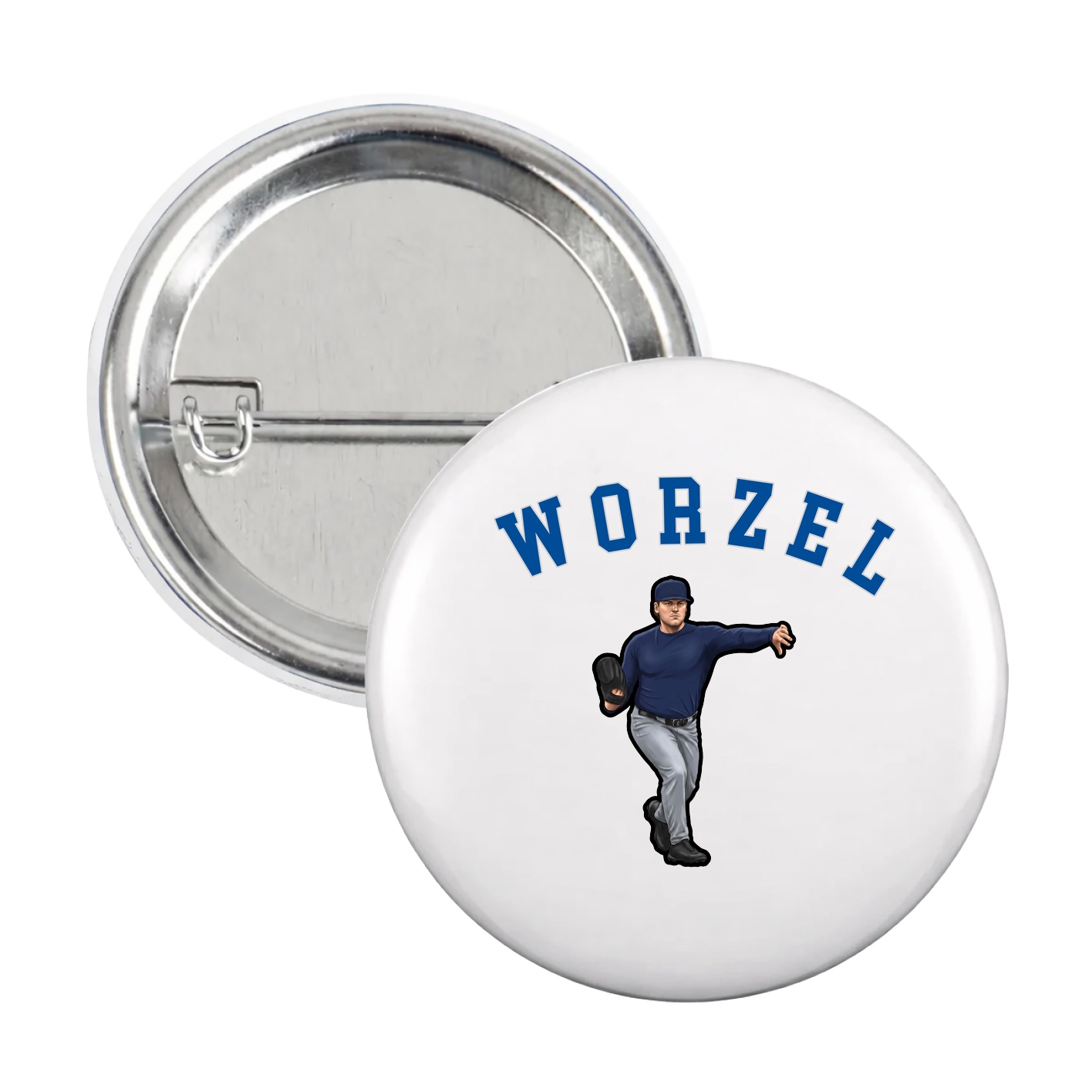 Game Day Button — Shirsey Arch in White