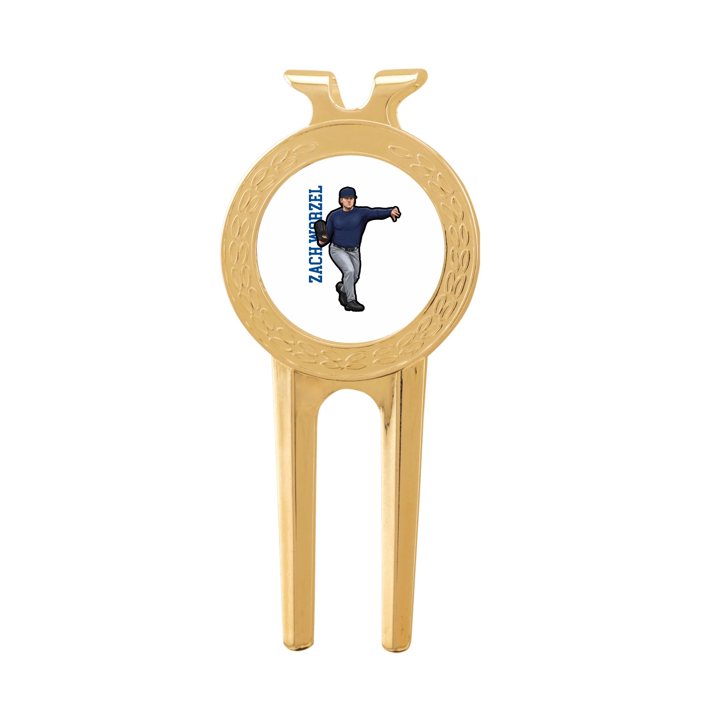 Divot Tool with Ball Marker — Name Vertical in Classic