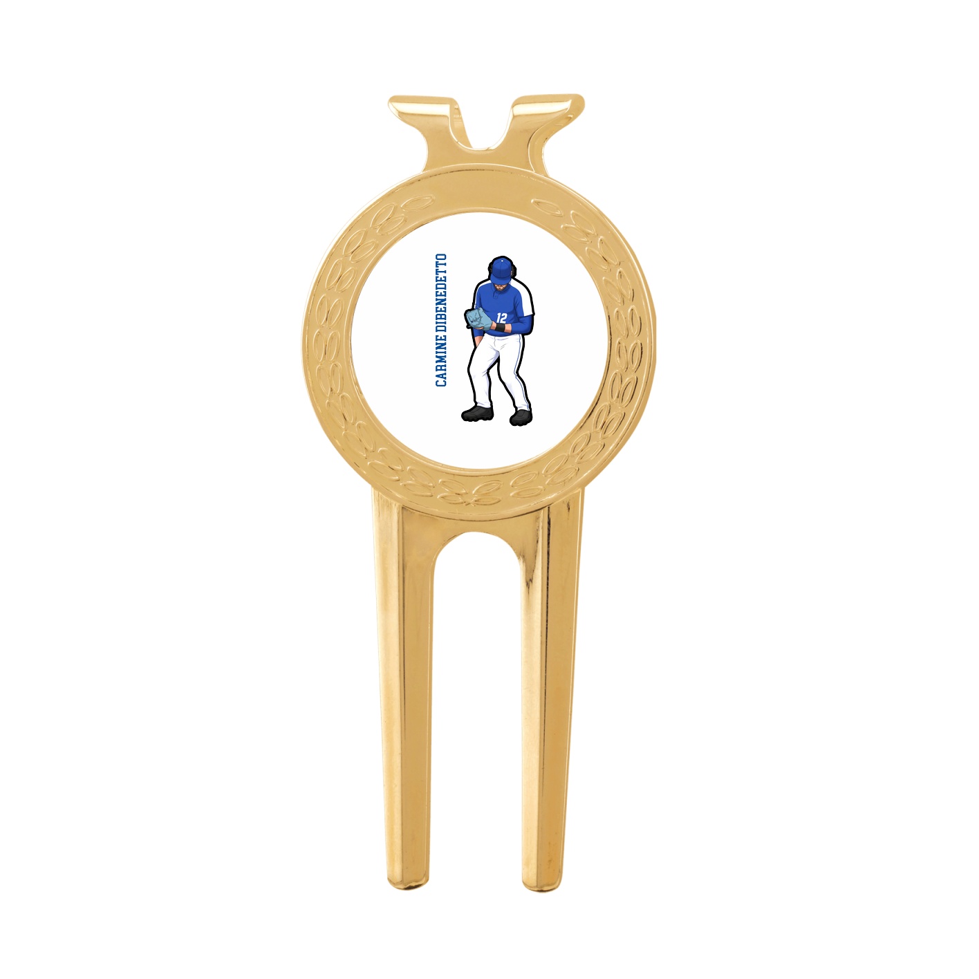 Divot Tool with Ball Marker — Name Vertical in Classic