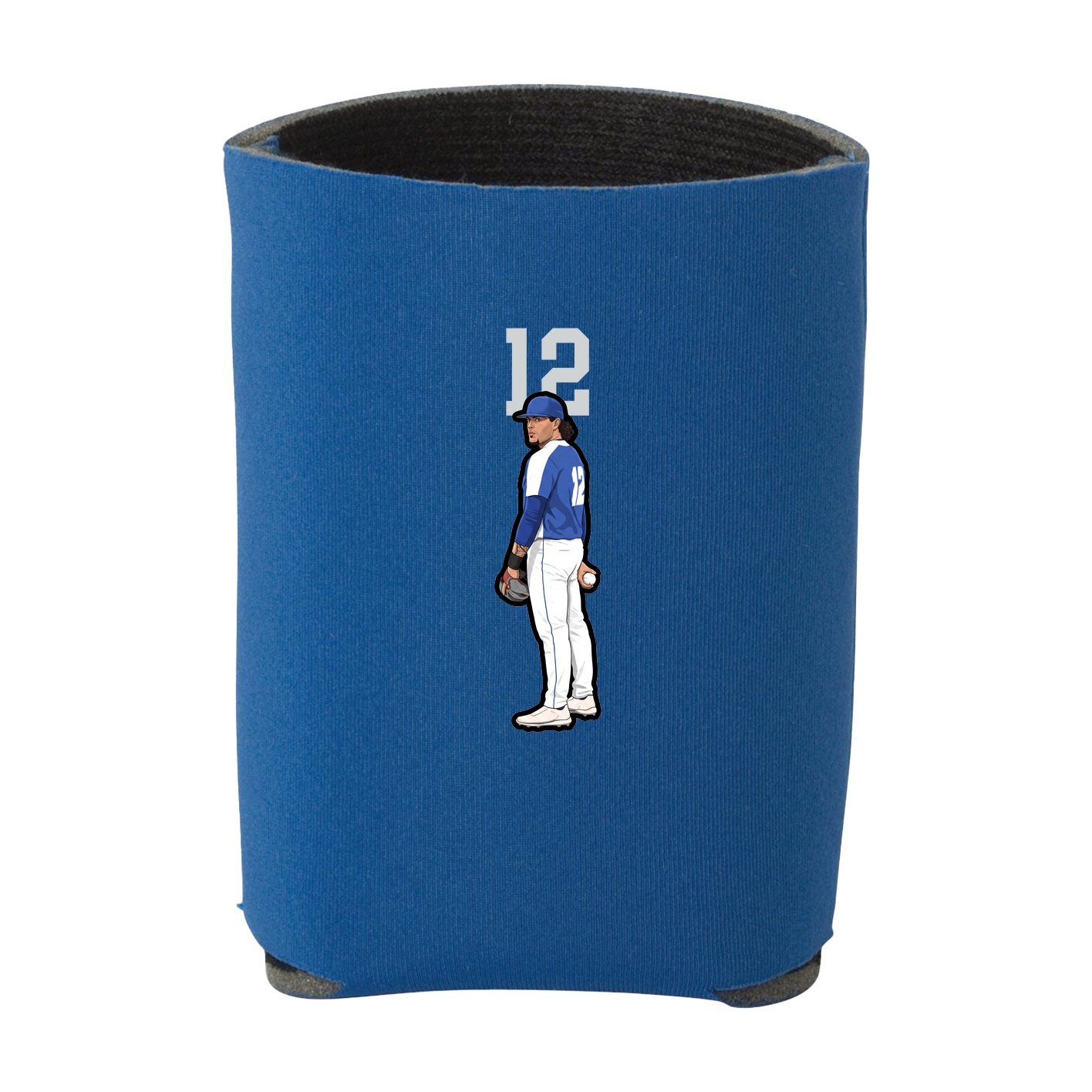 Can Holder — Number Top in Royal