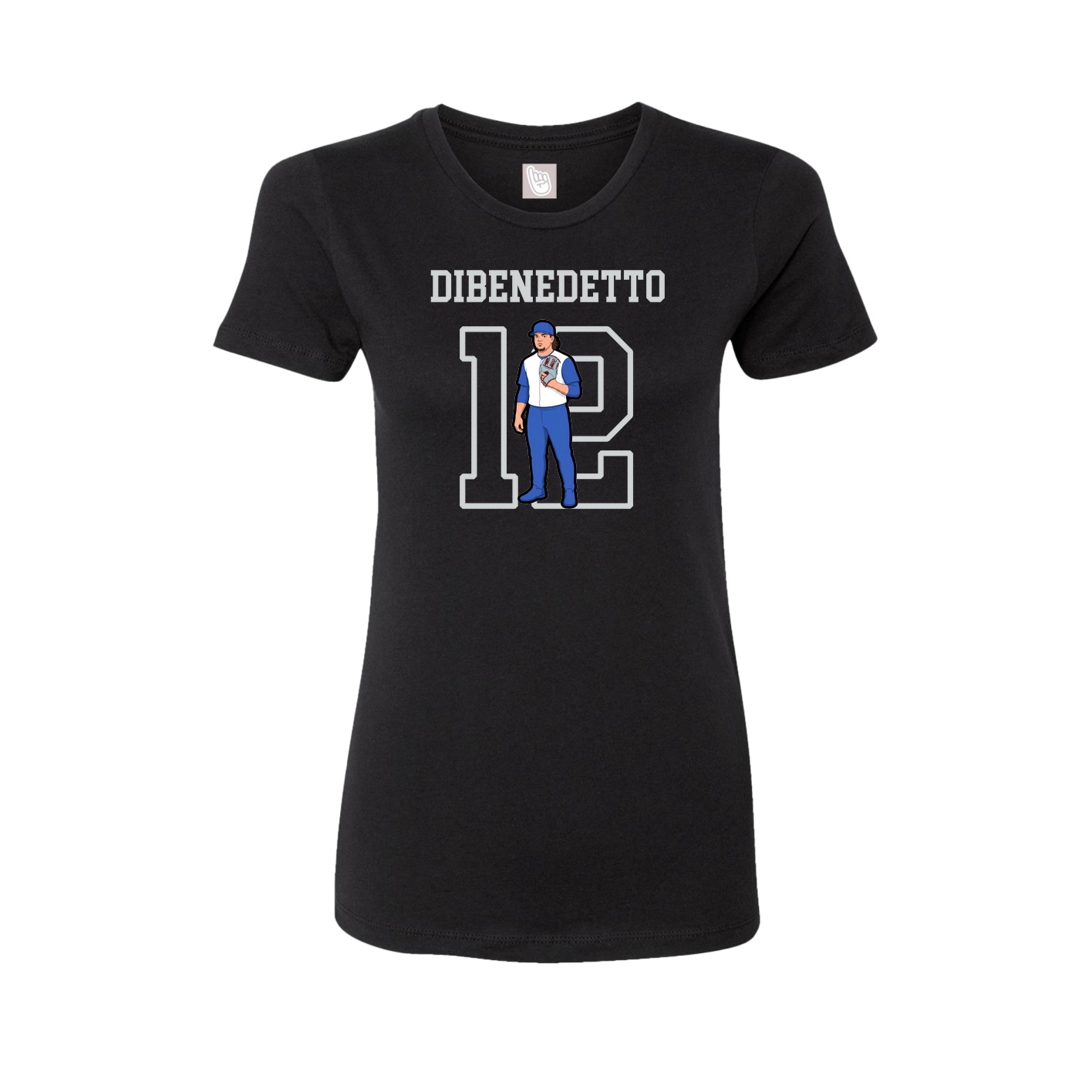 Fitted Women's Tee — Shirsey in Black