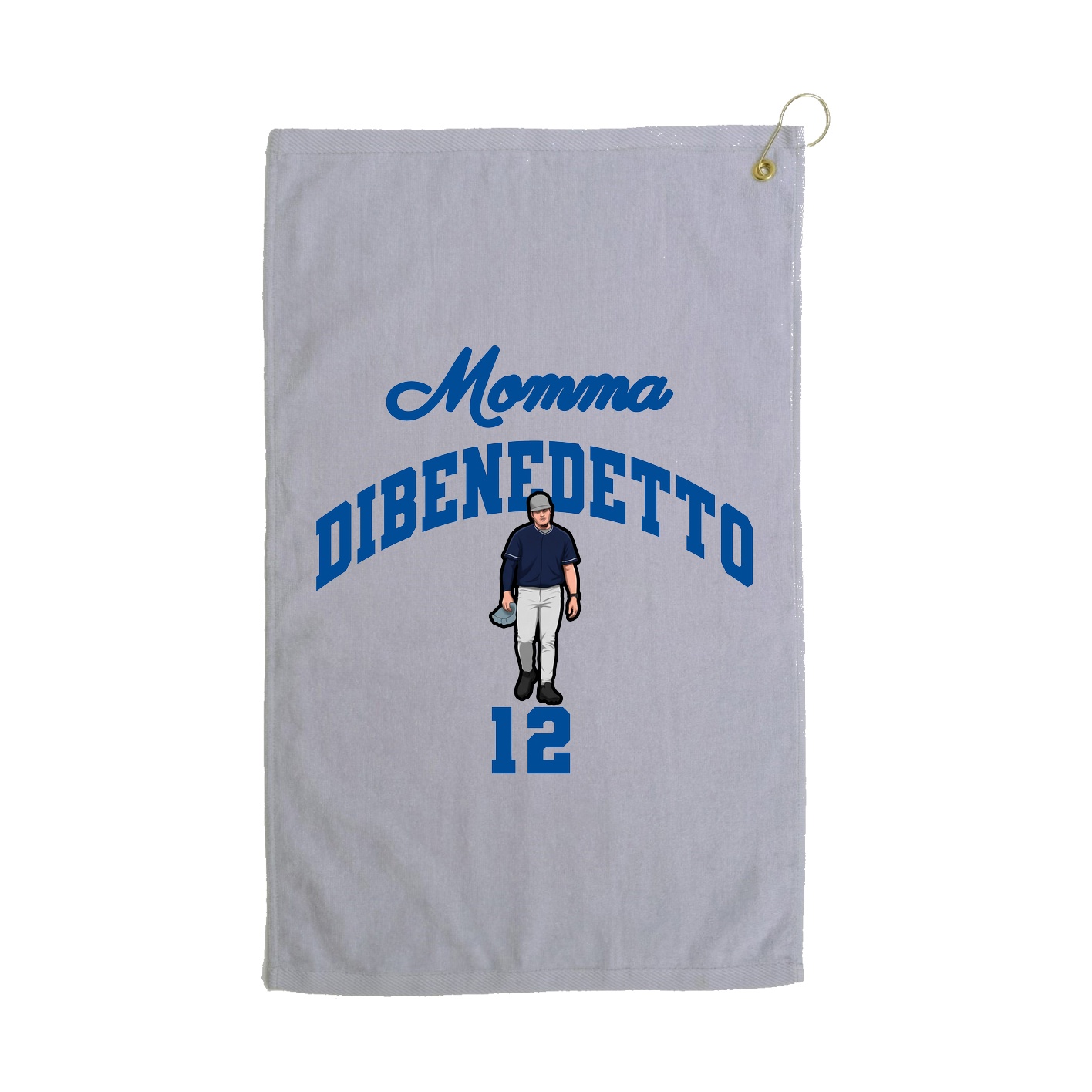 Golf Towel — Mothers Day Arch in Grey