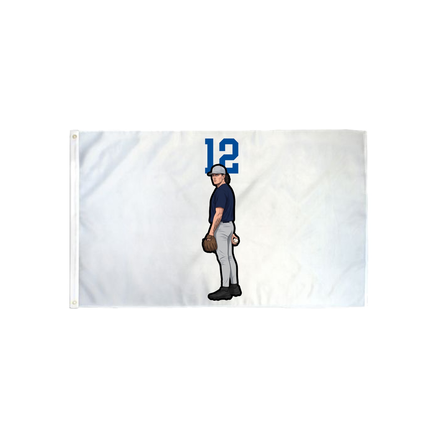 3x5 Flag — Number Top in Classic