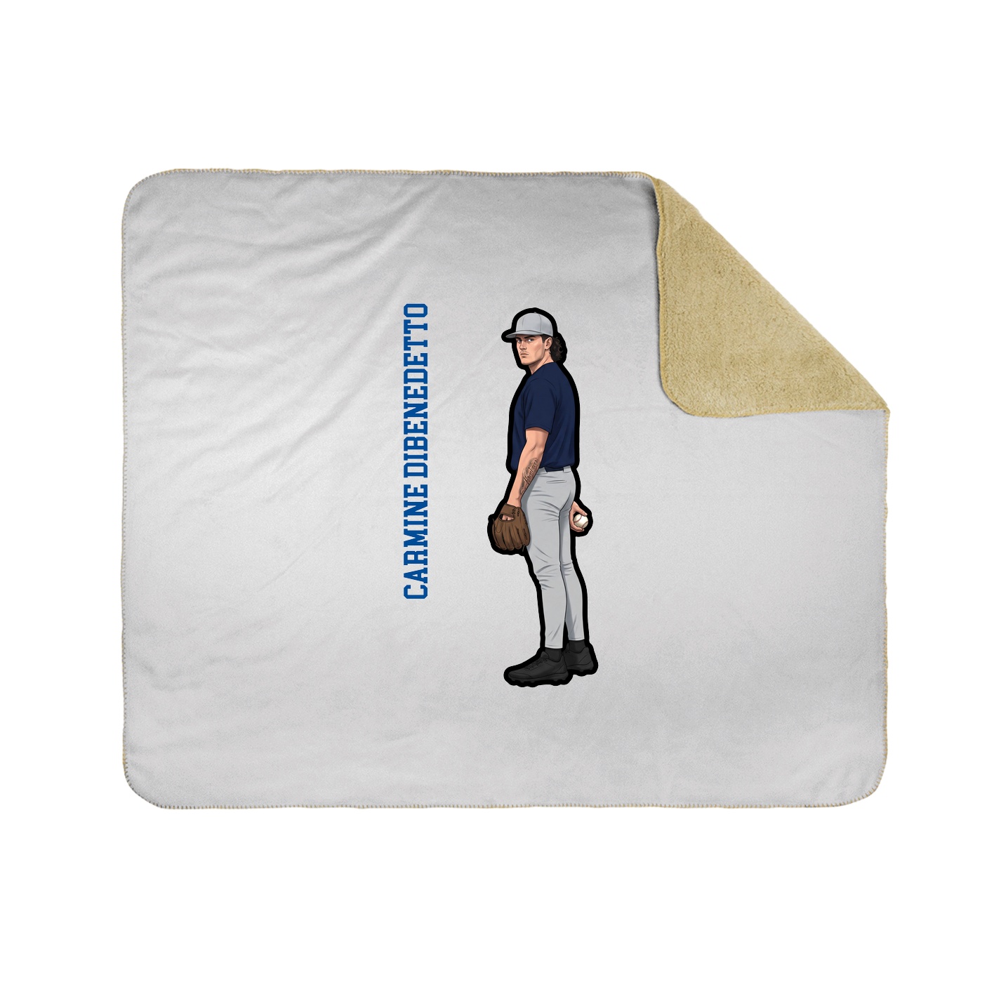 50x60 Sherpa Lined Throw Blanket