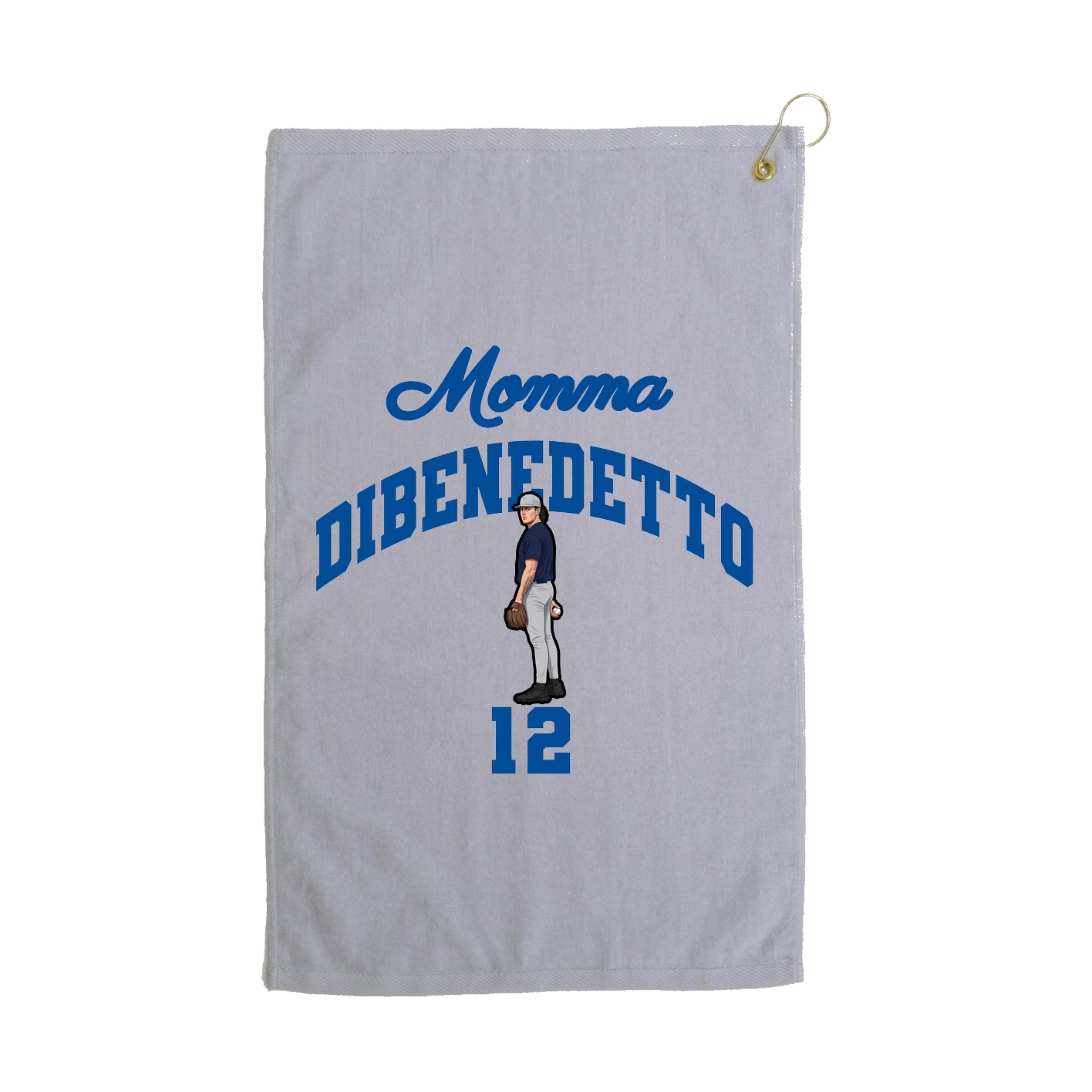 Golf Towel — Mothers Day Arch in Grey