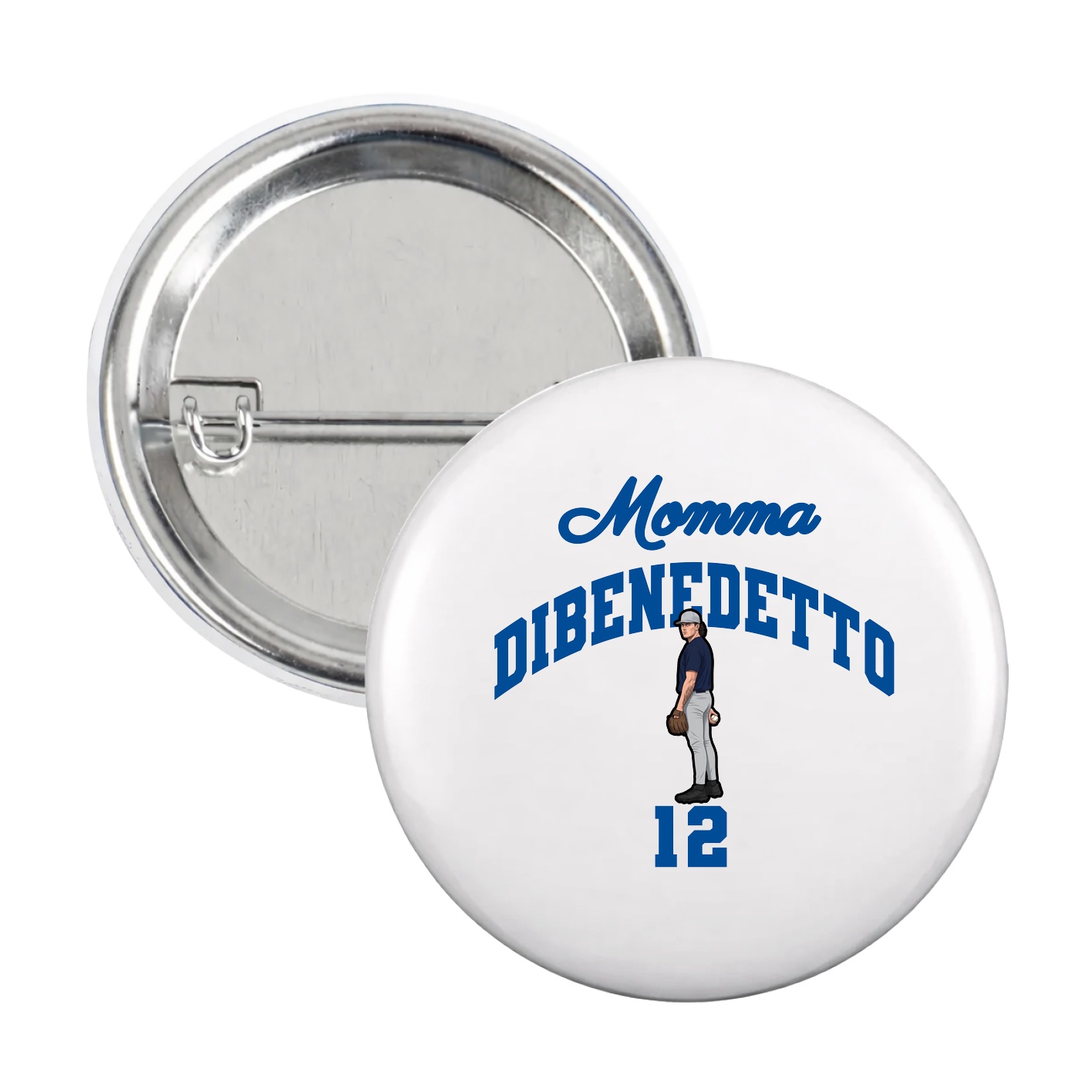 Game Day Button — Mothers Day Arch in White