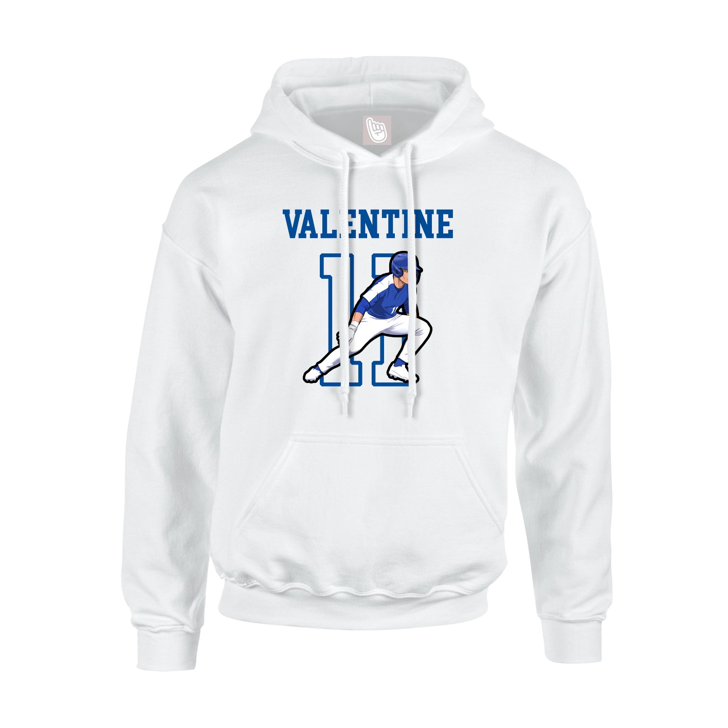 Hoodie — Shirsey in White