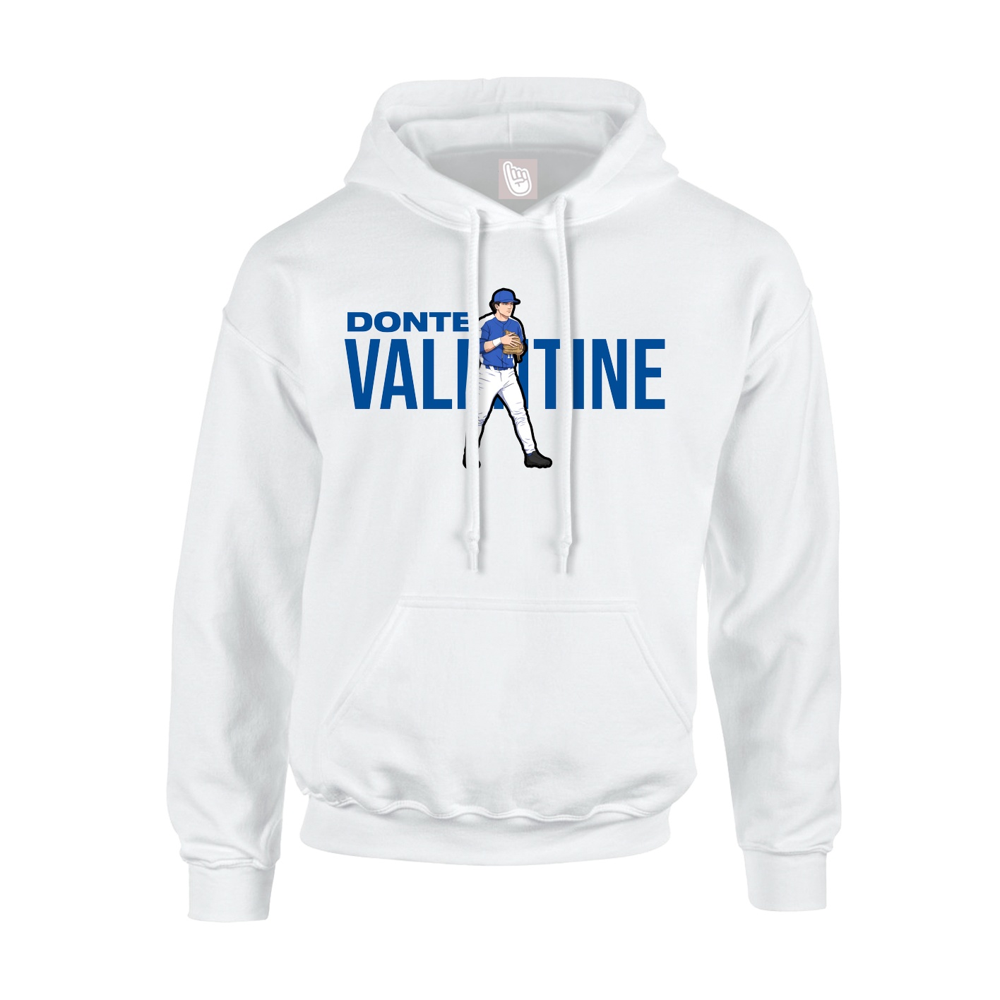 Hoodie — Player Name in White