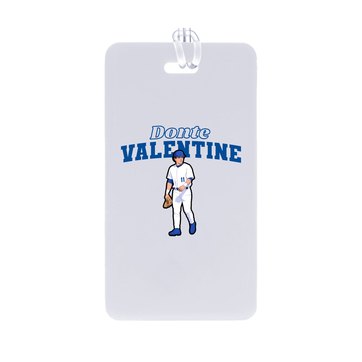 Bag Tag — Name Arch in Classic