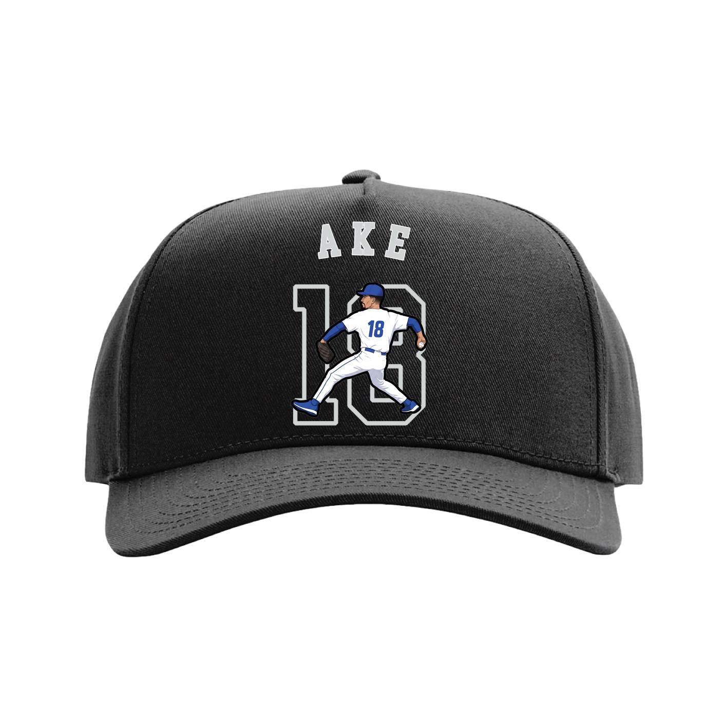 Full Fabric Five-Panel Champ Cap