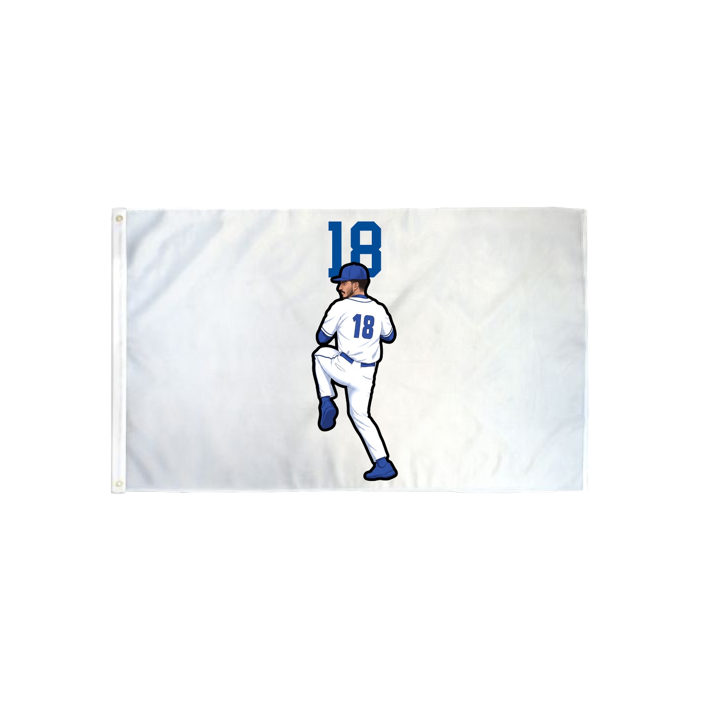 3x5 Flag — Number Top in Classic