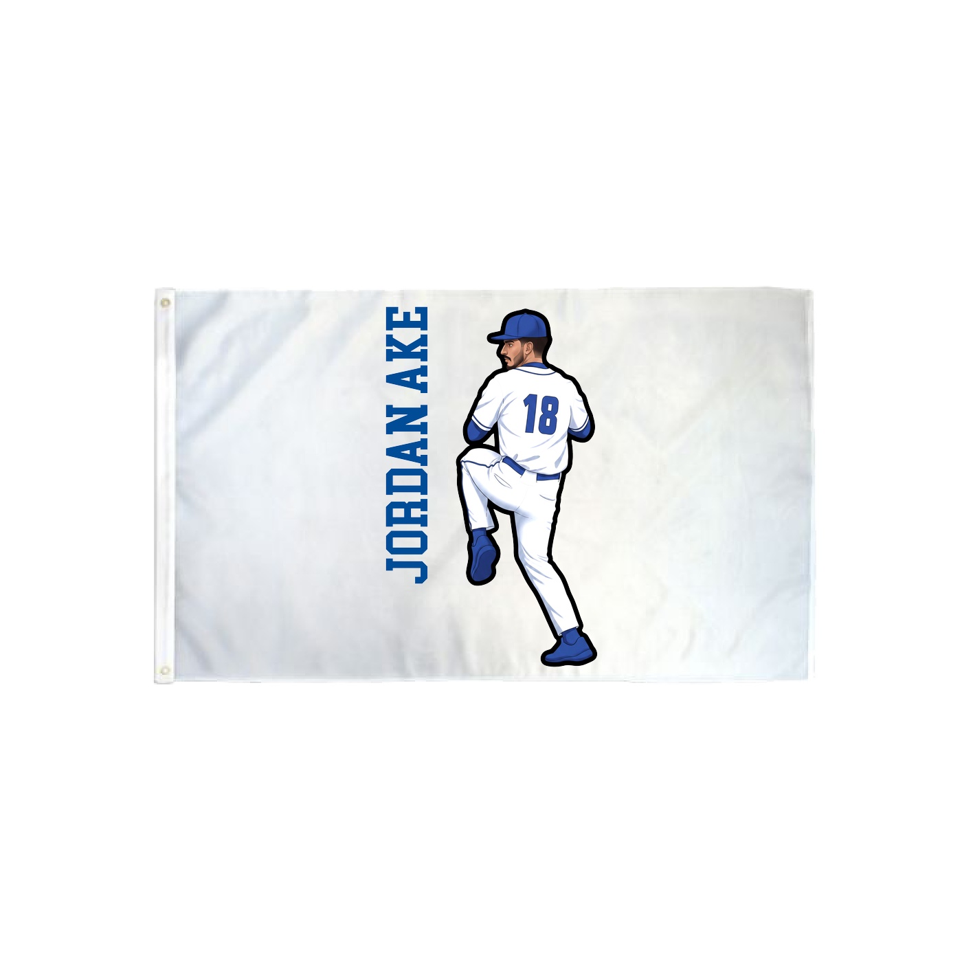3x5 Flag — Name Vertical in Classic