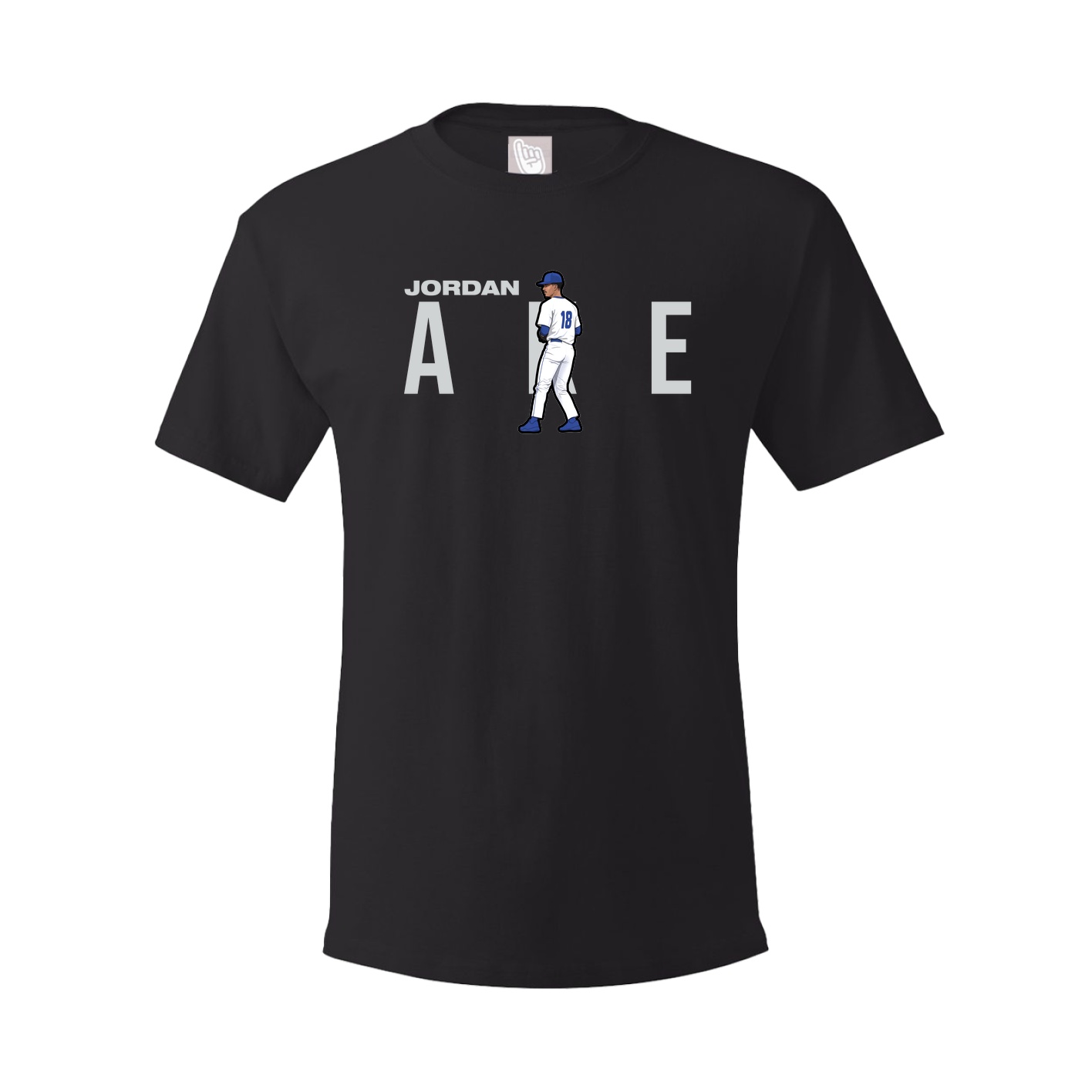 Youth Tee — Player Name in Black