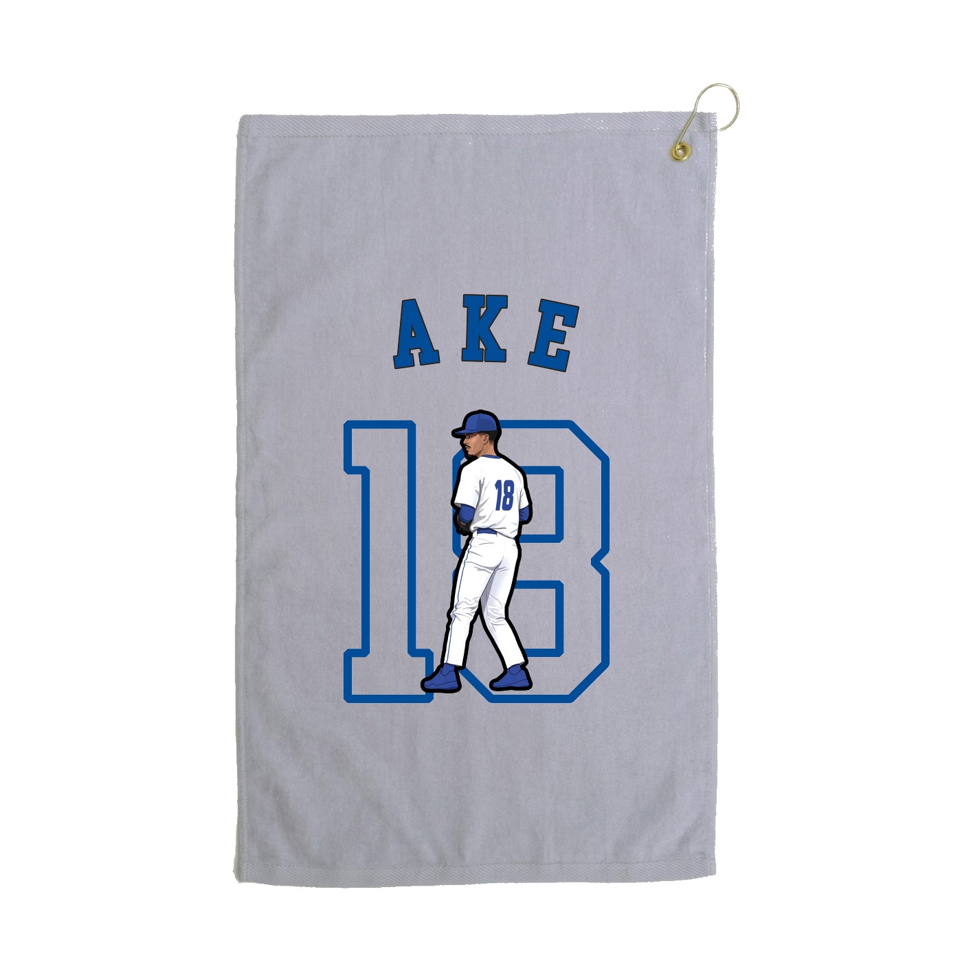 Golf Towel — Shirsey Arch in Grey