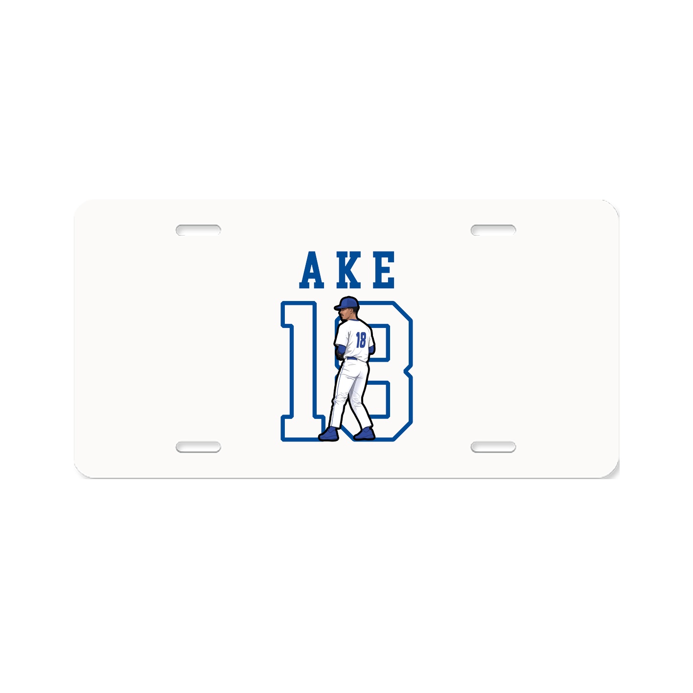 License Plate — Shirsey in Classic