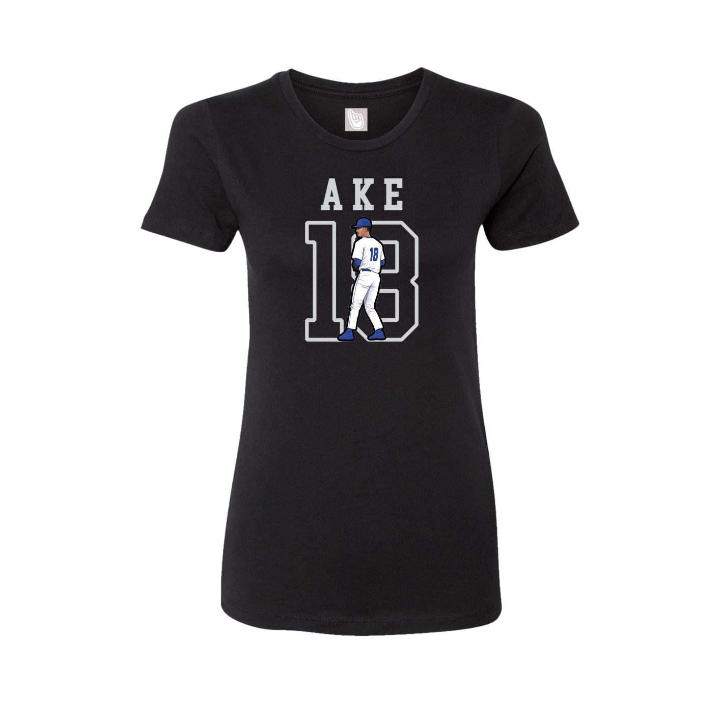 Fitted Women's Tee — Shirsey in Black