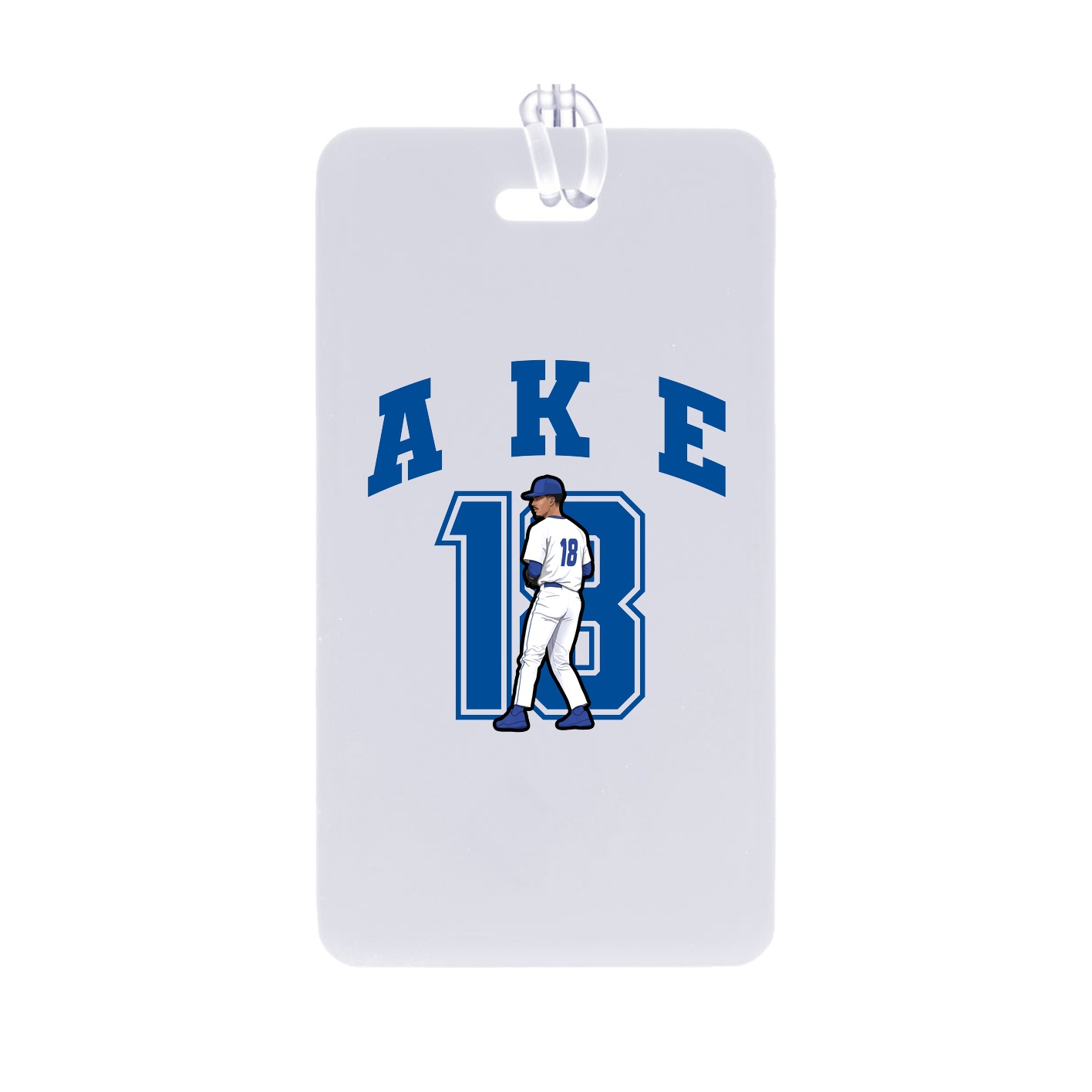 Bag Tag — Number in Classic