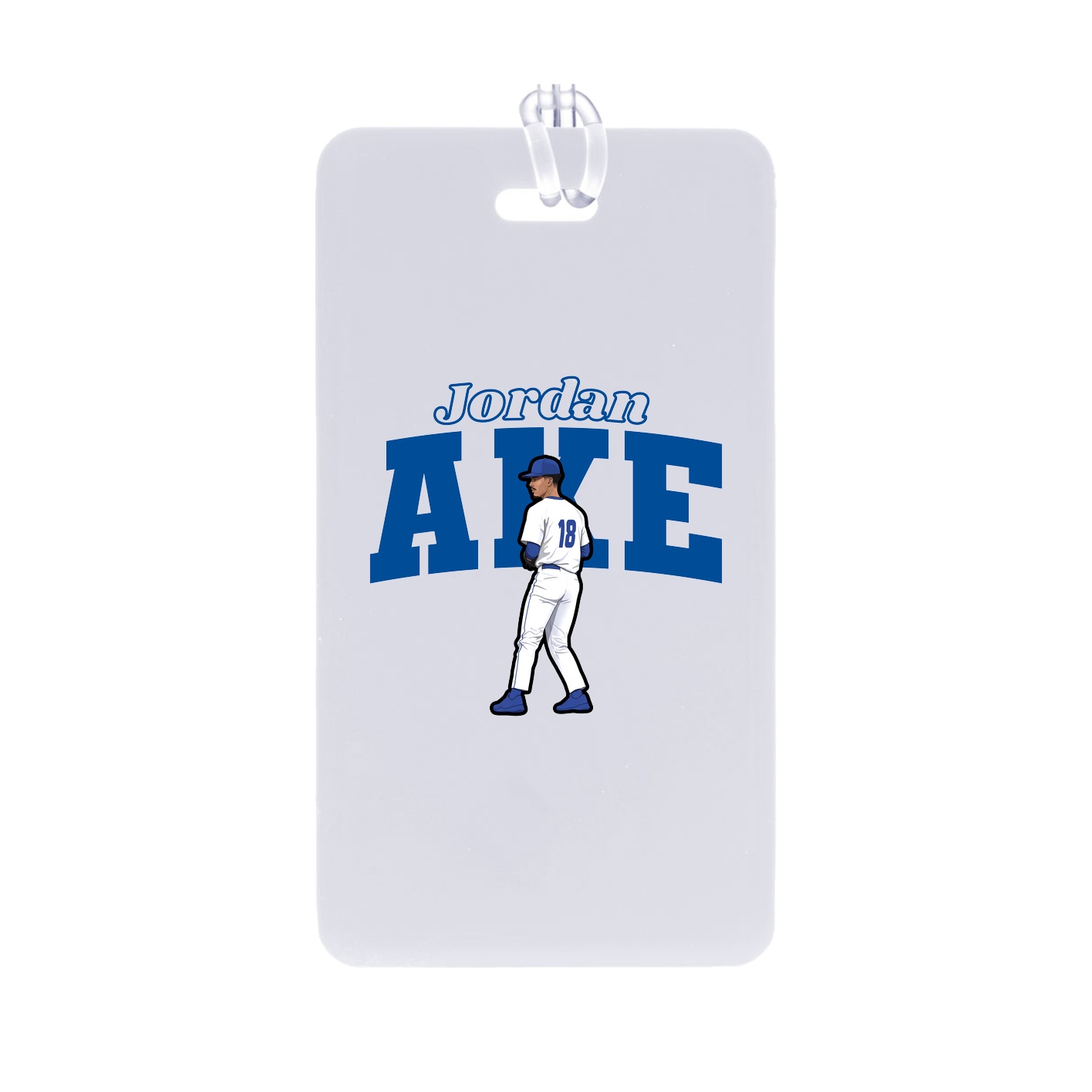 Bag Tag — Name Arch in Classic