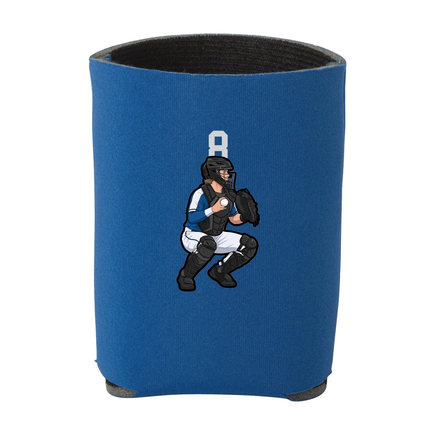 Can Holder — Number Top in Royal