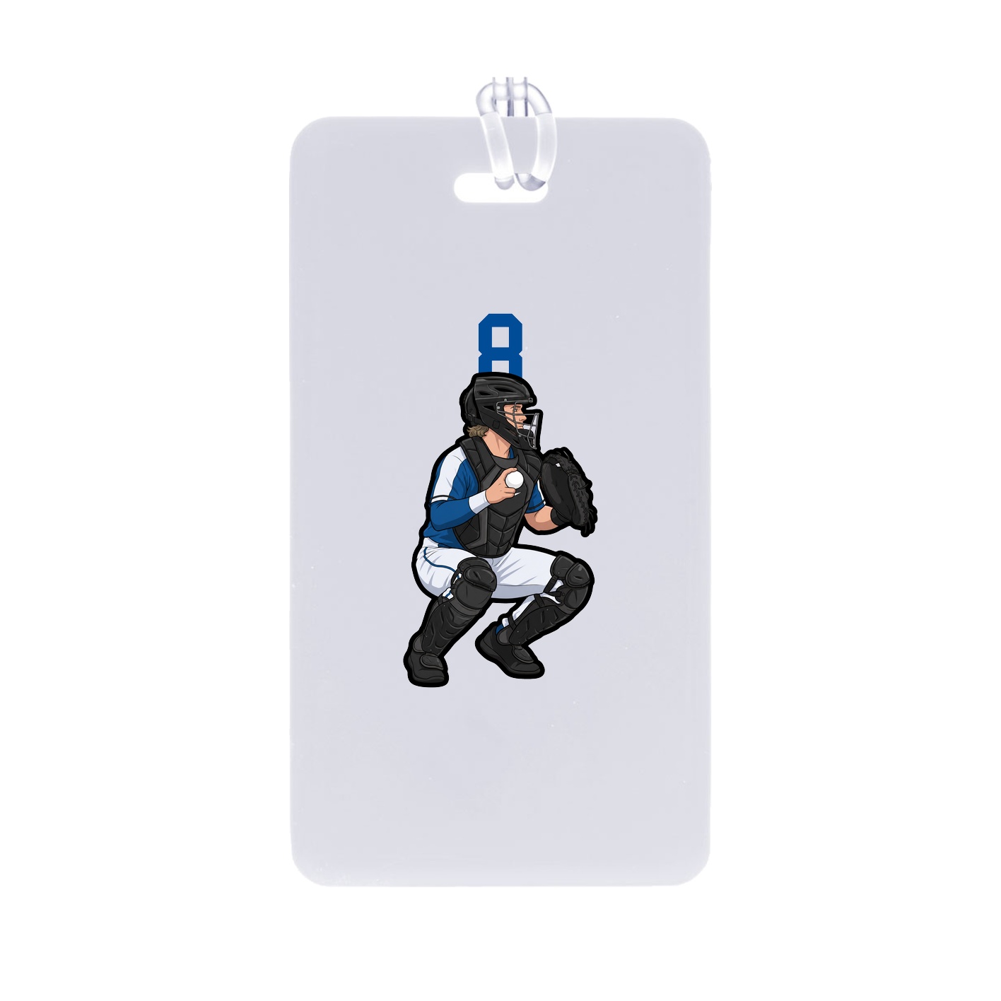 Bag Tag — Number Top in Classic