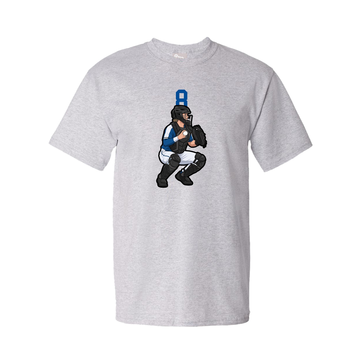Tee — Number Top in Grey