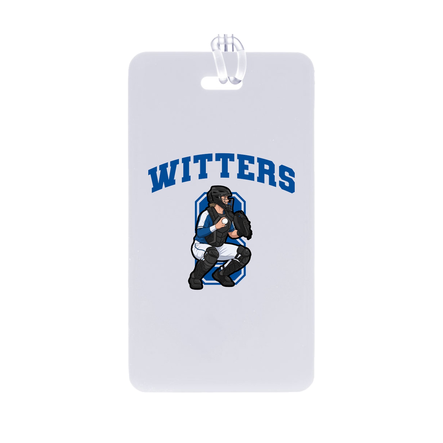 Bag Tag — Number in Classic