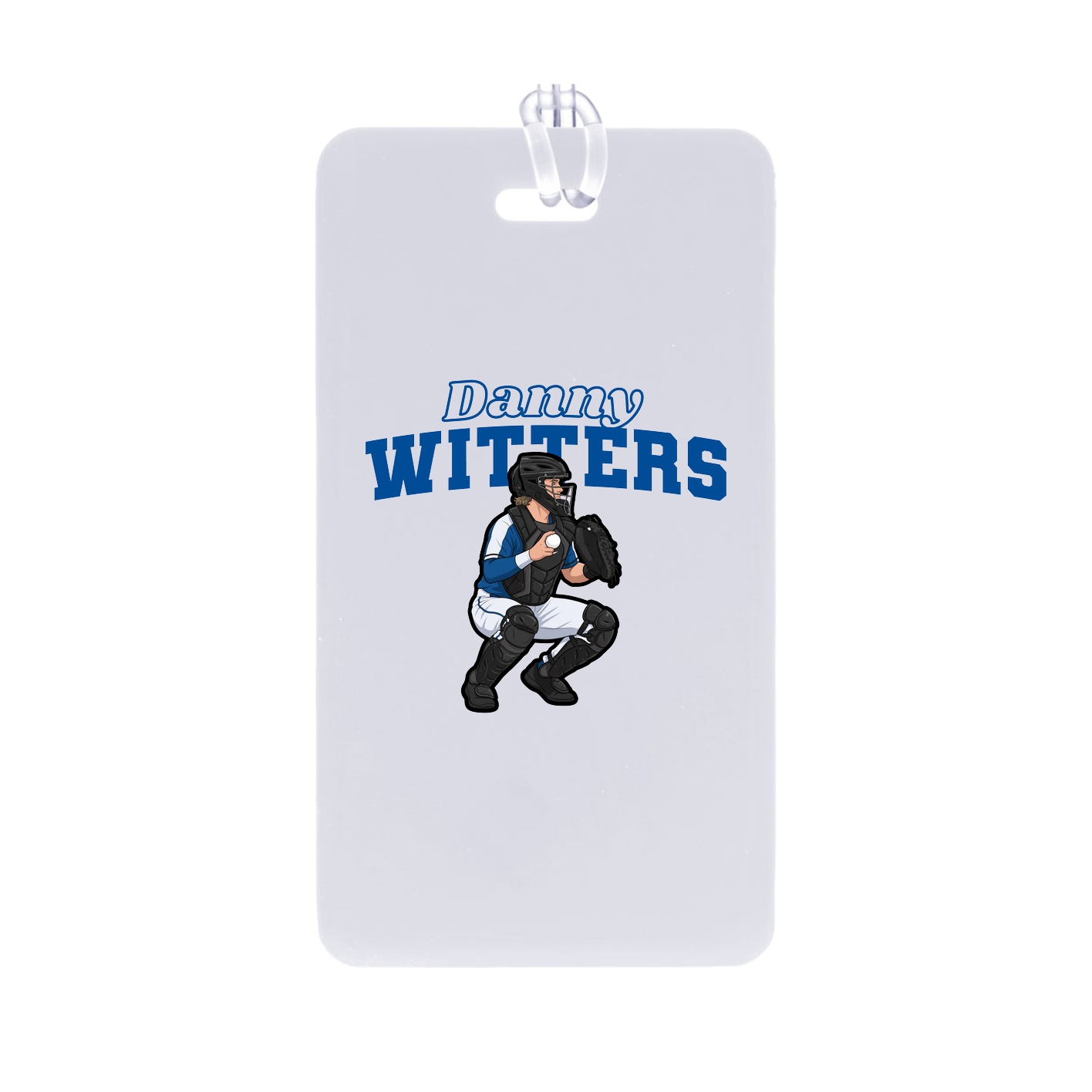Bag Tag — Name Arch in Classic
