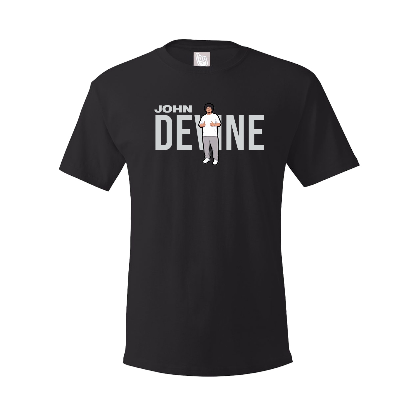 Youth Tee — Player Name in Black
