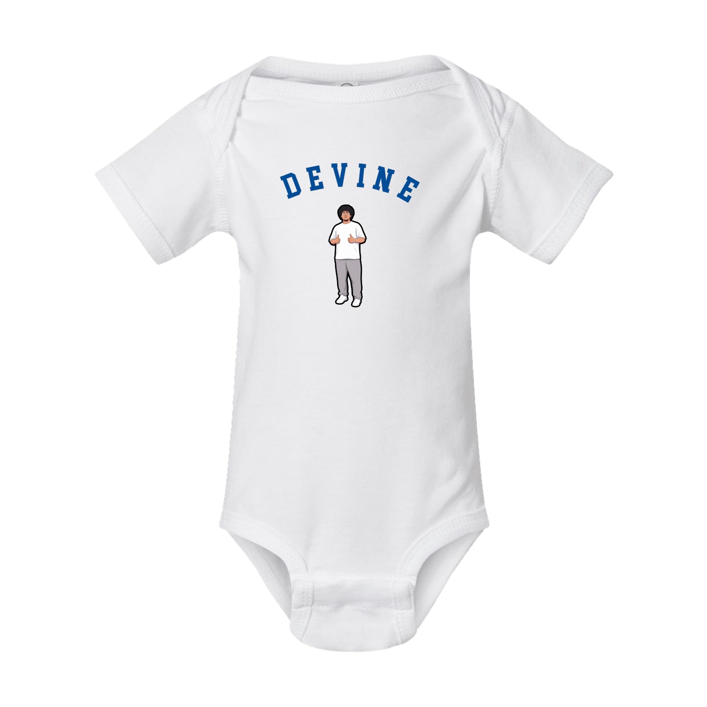 Baby Onesie — Shirsey Arch in White