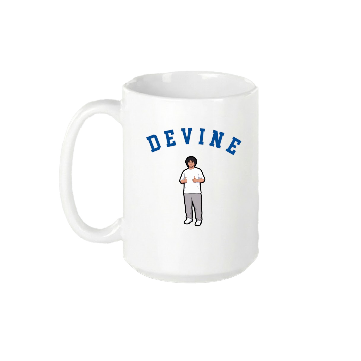 15oz Coffee Mug — Shirsey Arch in White