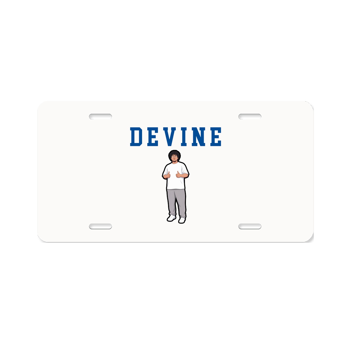 License Plate — Shirsey in Classic