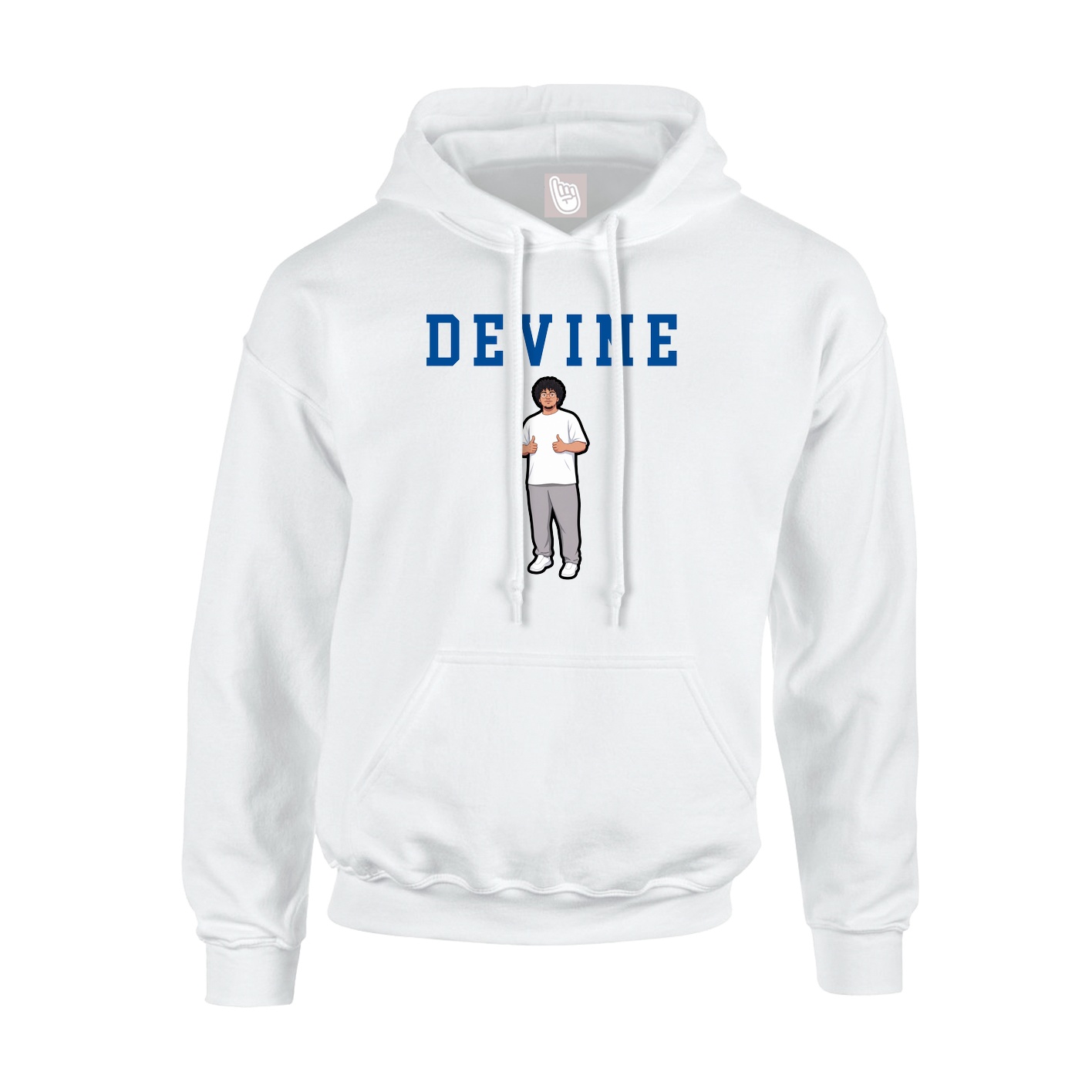 Youth Hoodie — Shirsey in White