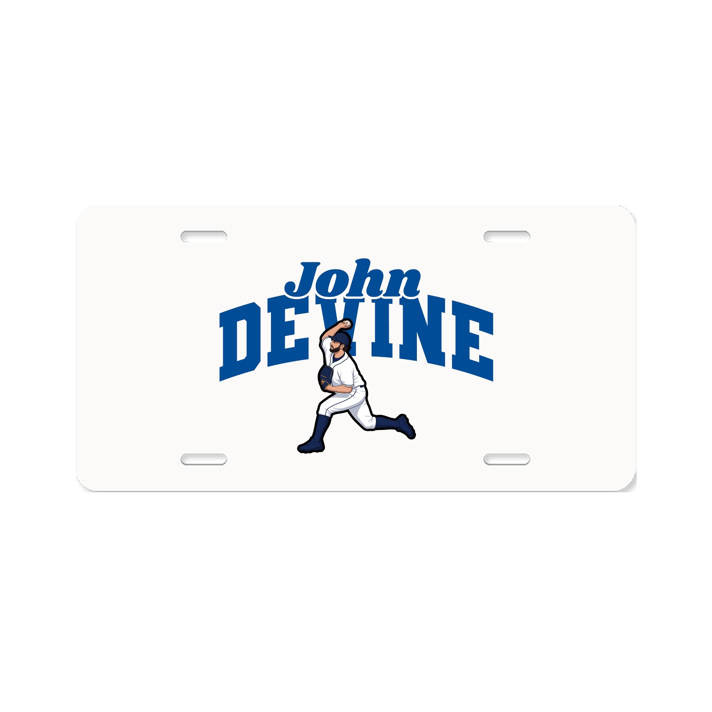License Plate — Signature Arch in Classic