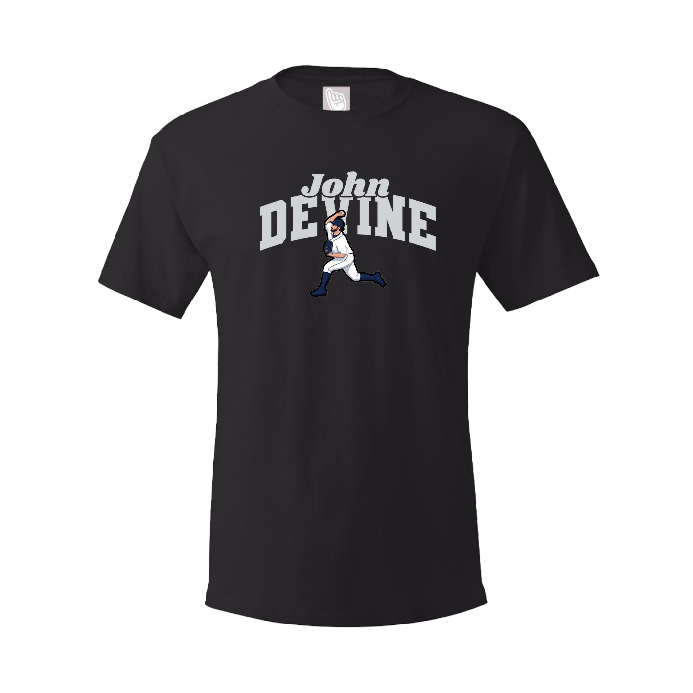 Youth Tee — Signature Arch in Black