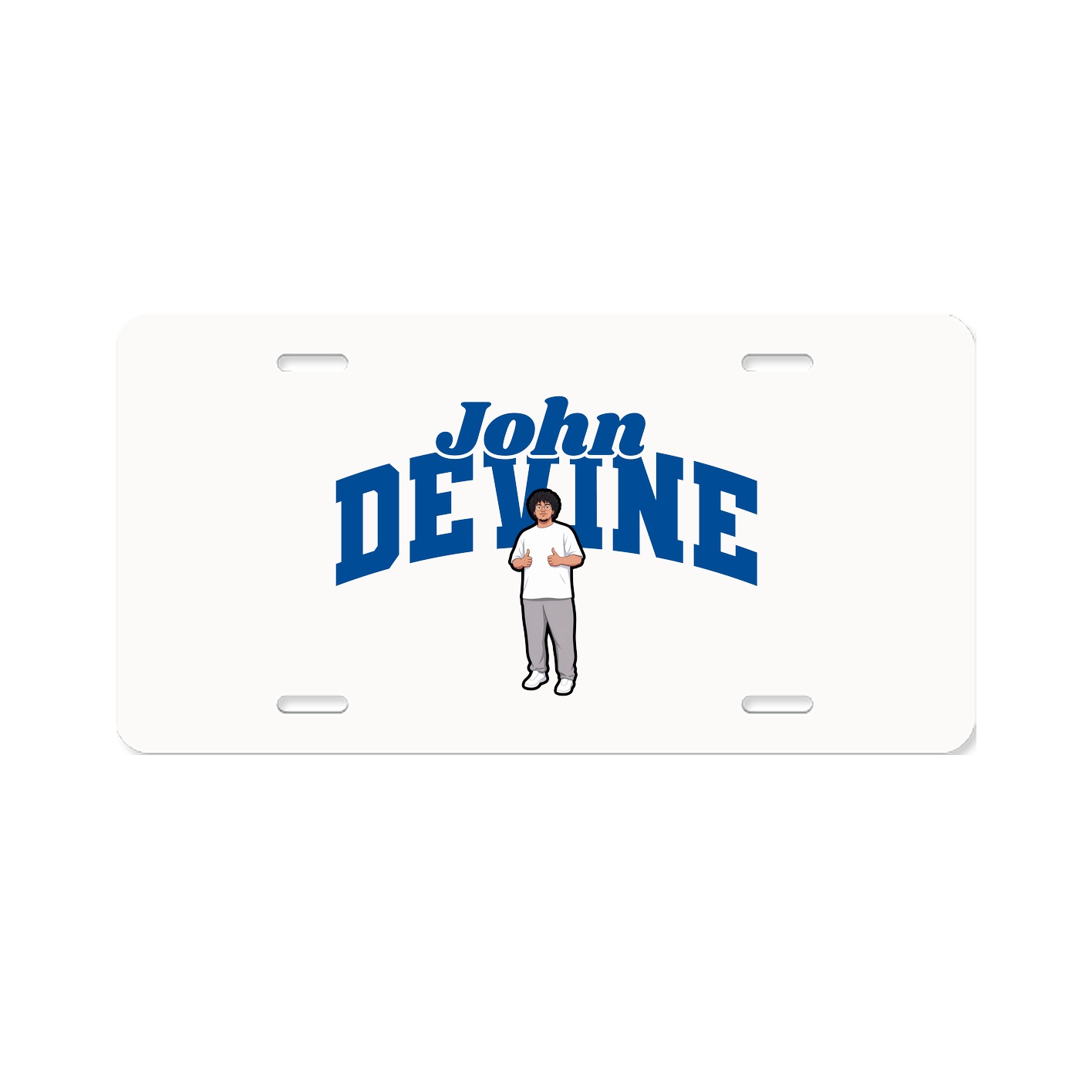 License Plate — Signature Arch in Classic