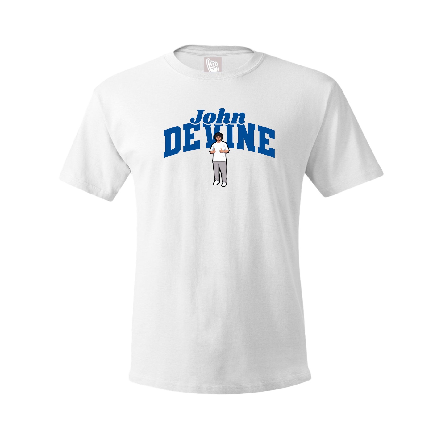 Tee — Signature Arch in White