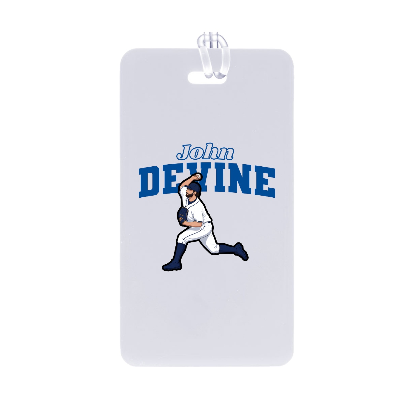 Bag Tag — Name Arch in Classic