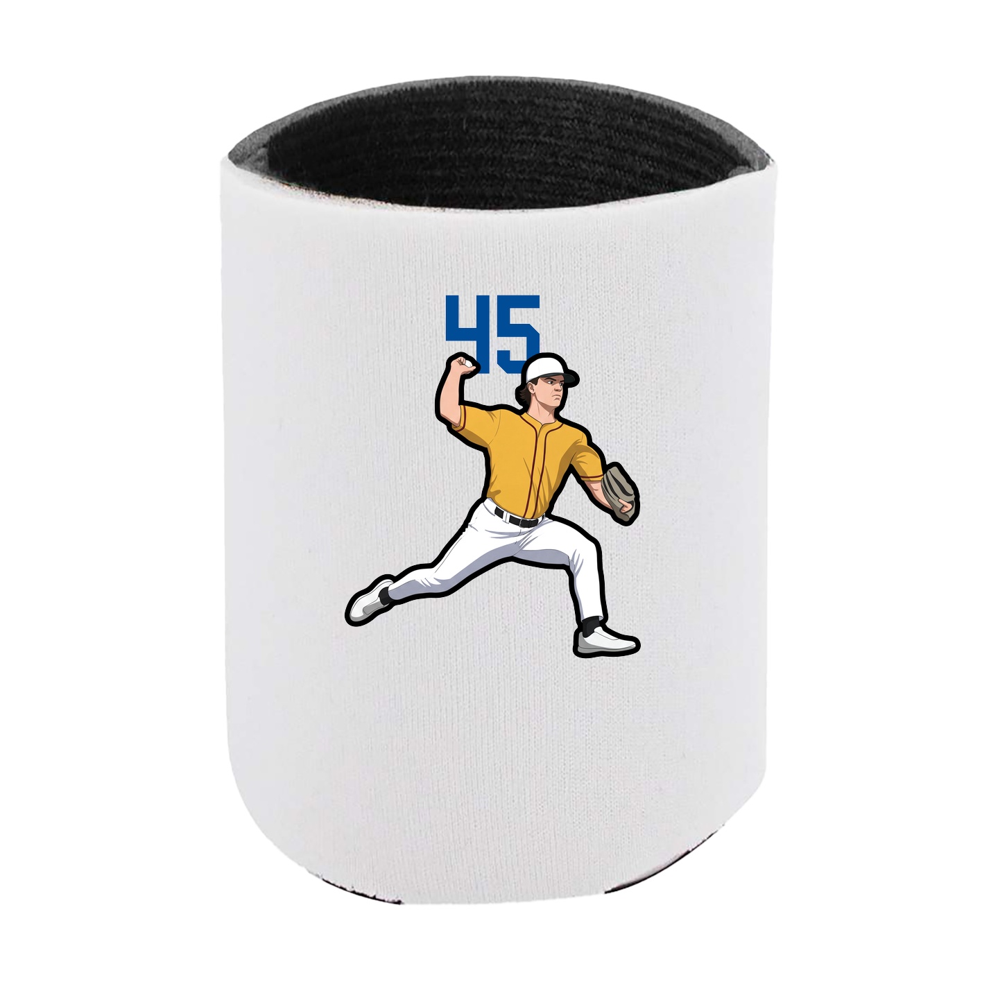 Can Holder — Number Top in White
