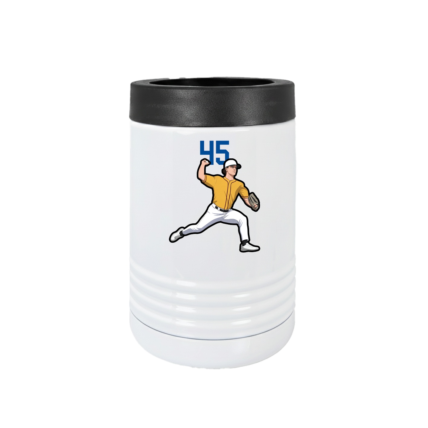 Beverage Holder — Number Top in White