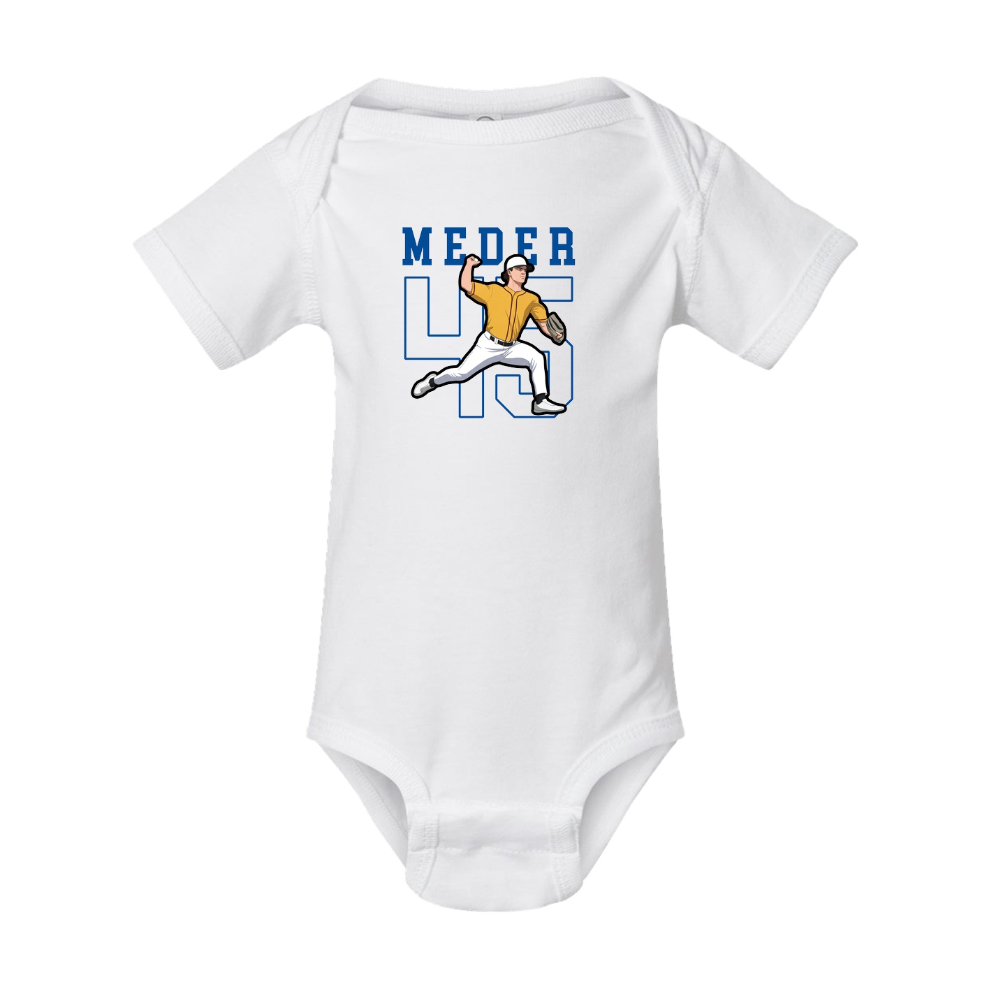 Baby Onesie — Shirsey in White