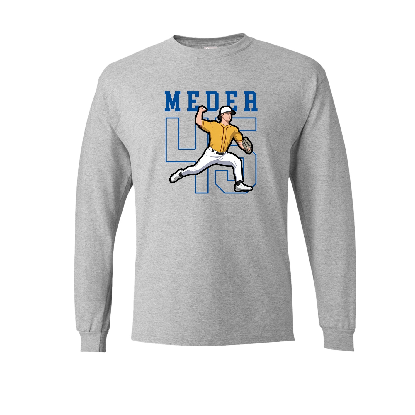 Long Sleeve Tee — Shirsey in Grey