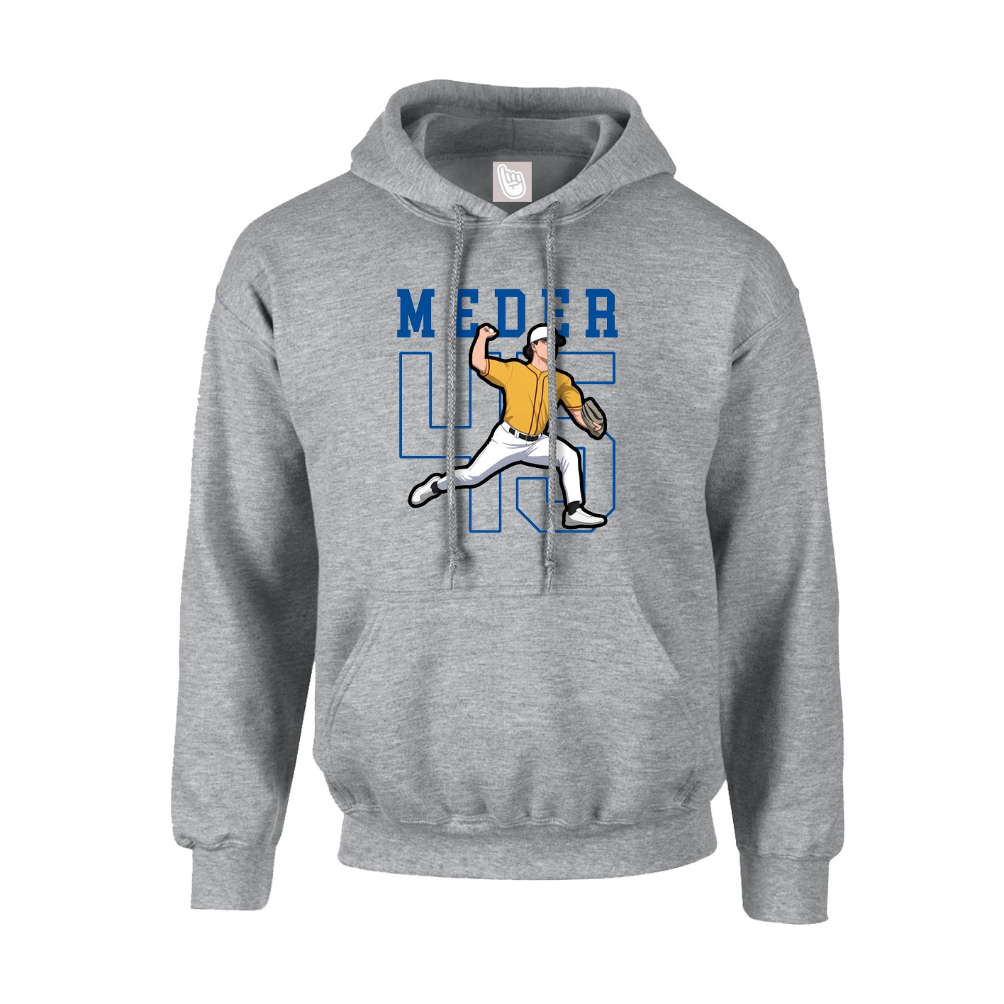 Hoodie — Shirsey in Grey