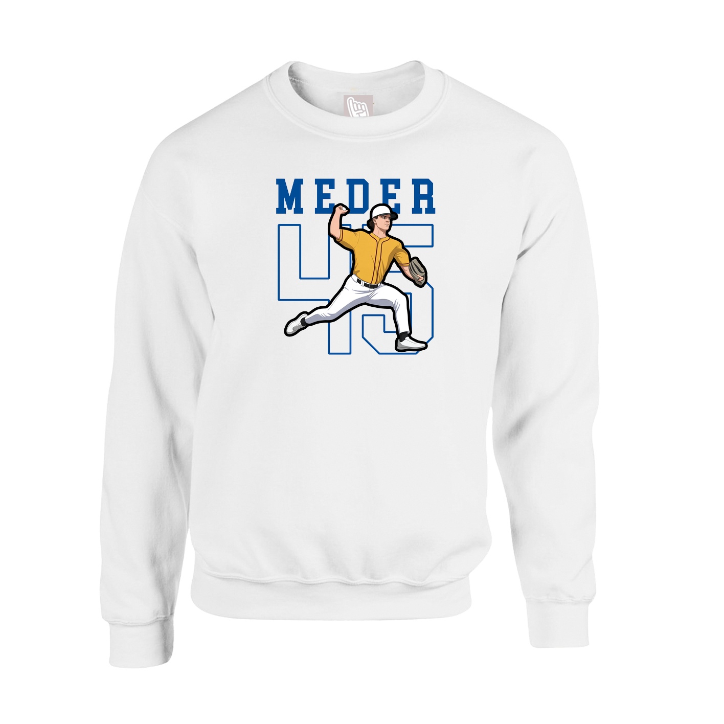 Fleece Crew — Shirsey in White