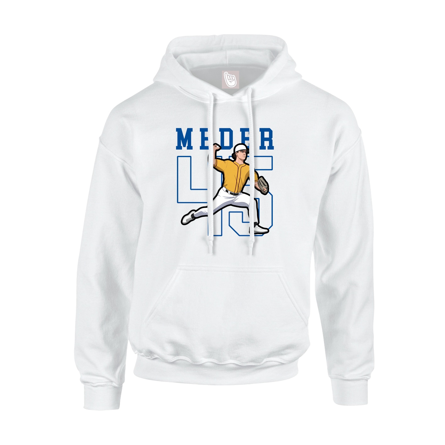 Youth Hoodie — Shirsey in White