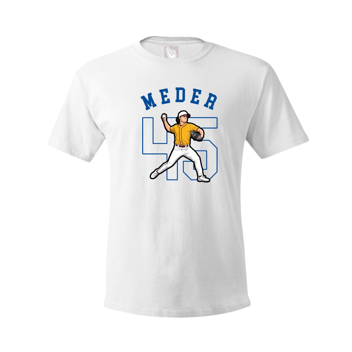 Youth Tee — Shirsey Arch in White