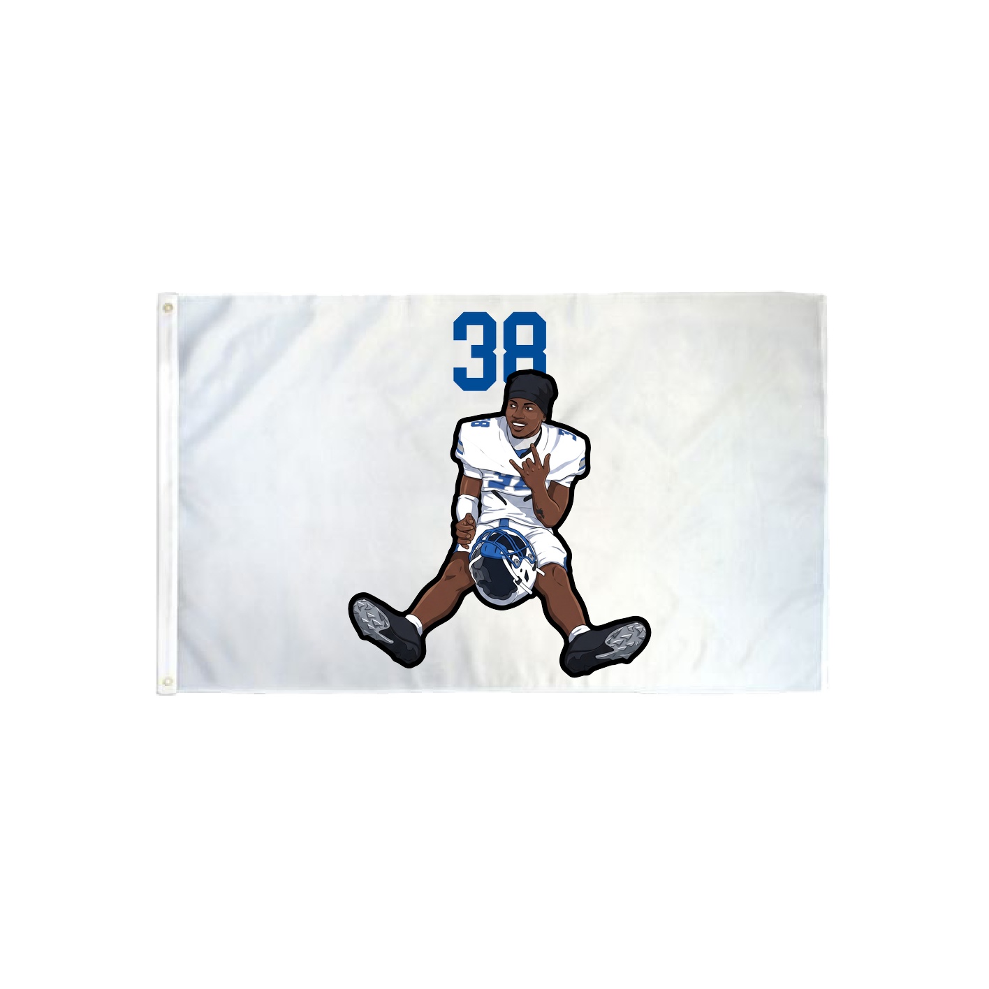 3x5 Flag — Number Top in Classic